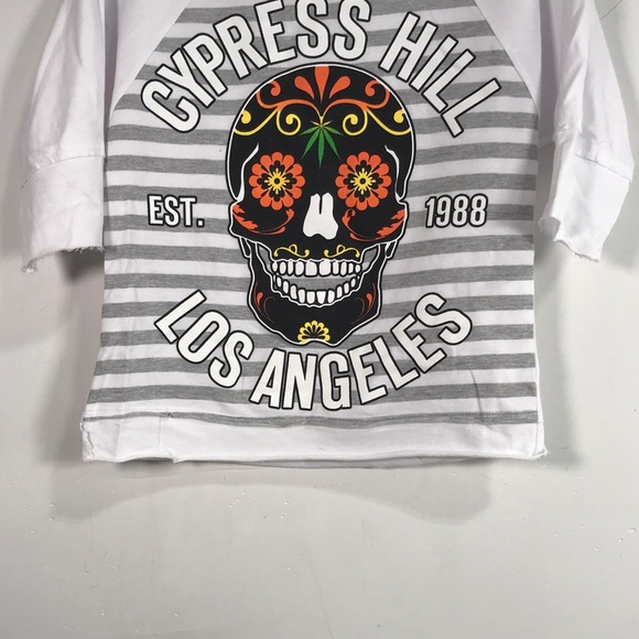 Control Industry Cypress Hill Day of the Dead Raglan Tee, Women's Size S - Multi - Picture 7 of 9